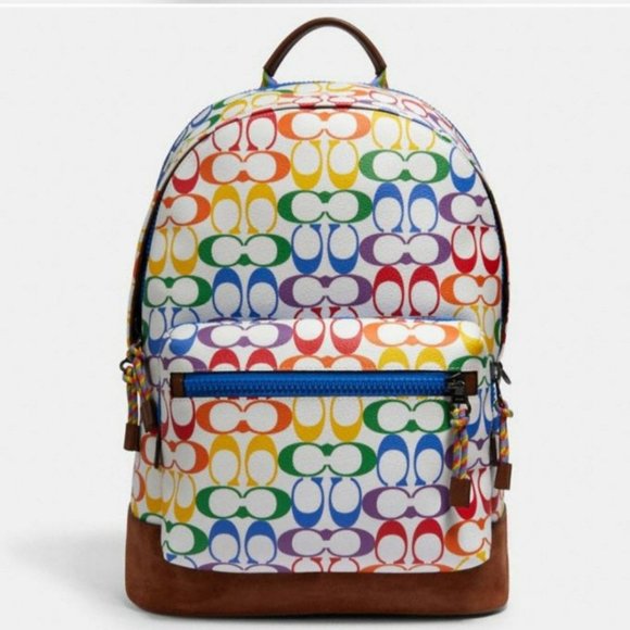 Limited edition LGBTQ Coach Pride backpack - Picture 3 of 9